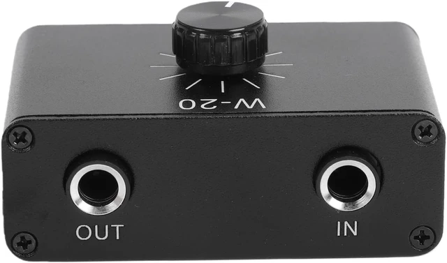 Alt view image 7 of 7 - Gugxiom Volume Control Attenuator 1/4 Inch 6.35mm, Passive Knob