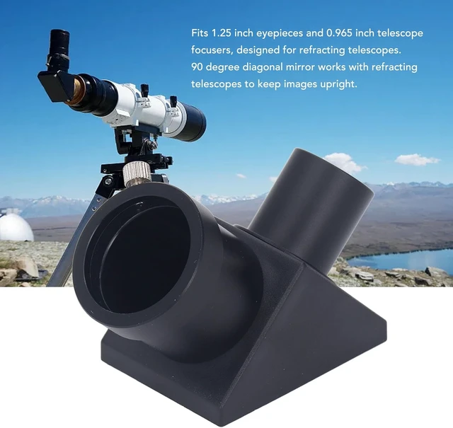 Alt view image 2 of 7 - 1.25" for Diagonal Dielectric Mirror, 90° Erecting Optical Prism Inside