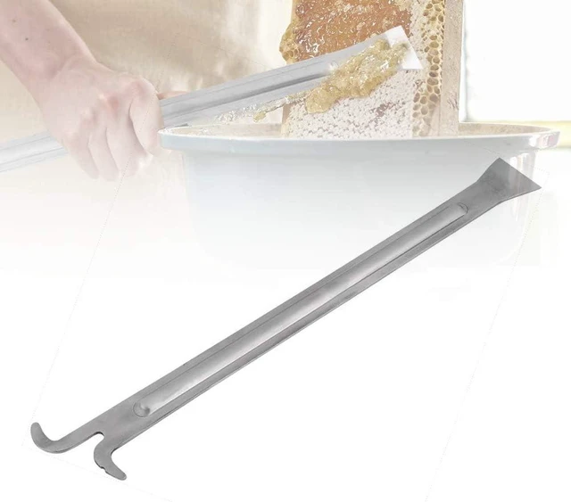 Main image of Hive Scraper Tool, Stainless Steel Extra Long Beehive Cleaning Scraper, Beekeeping Tool, Beekeeping Supplies Beekeeper Equipment Bee Hive Tool