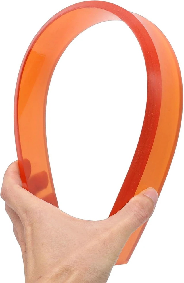 Main image of Gugxiom 2Pcs Arc Shaped Putty Scraper, Bendable TPE Plaster Repair Tool Set, 30cm & 50cm Wall Cutter Filler Applicator for Home Decoration Painting