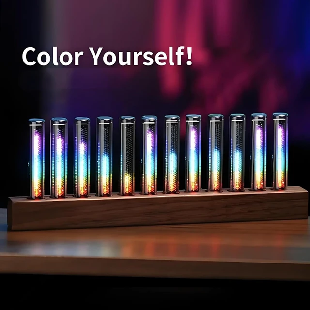 Alt view image 2 of 7 - Gugxiom LED Music Spectrum Analyzer, Audio Visualizer Display