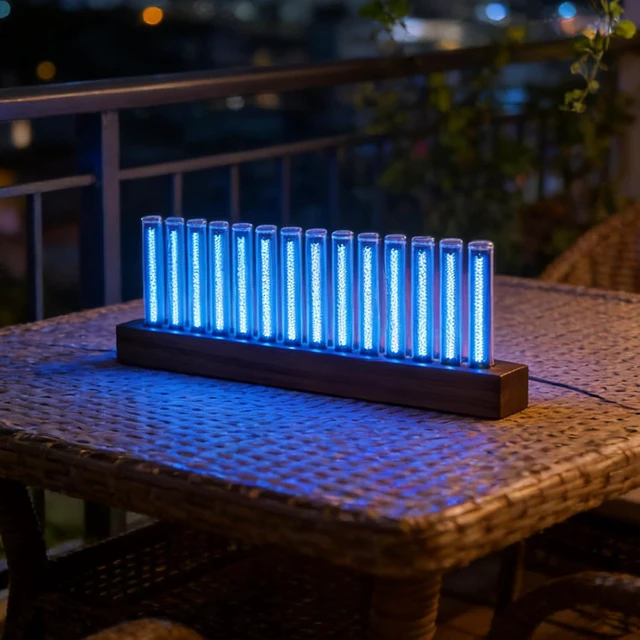 Alt view image 3 of 7 - Gugxiom LED Music Spectrum Analyzer, Audio Visualizer Display