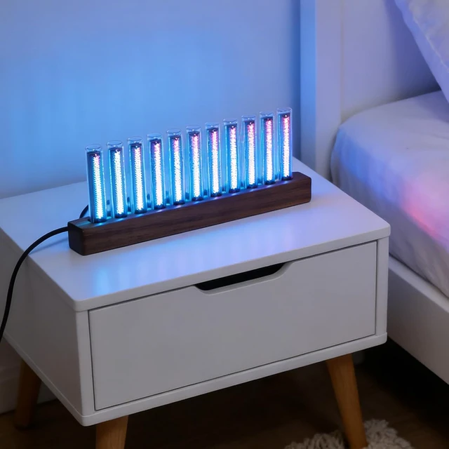Alt view image 6 of 7 - Gugxiom LED Music Spectrum Analyzer, Audio Visualizer Display