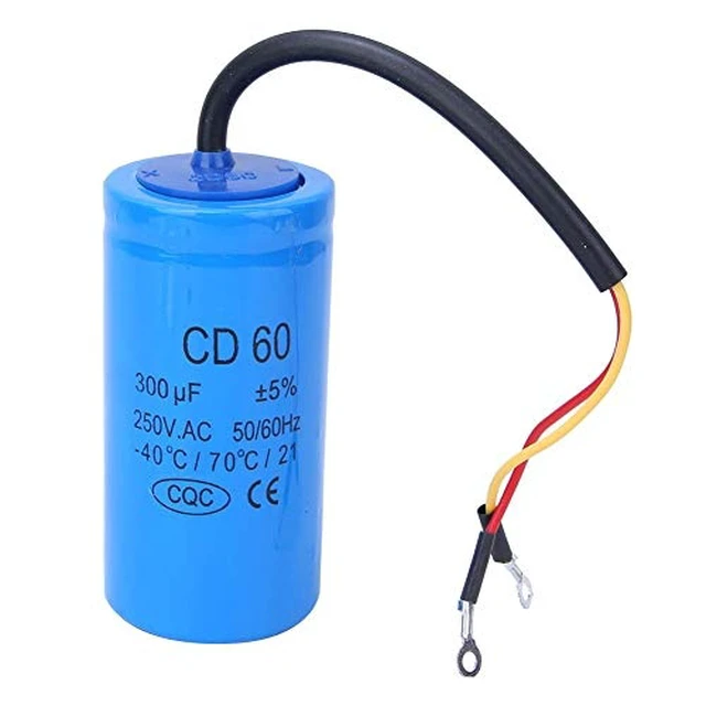 Alt view image 2 of 7 - Acogedor CD60 250V 300uF Motor Starting Capacitor