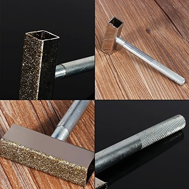Alt view image 4 of 7 - Acogedor Diamond Grinding Wheel DresserDiamond Stone Dresser Tool with Flat Diamond Coated for Truing Grinding & Deburring Wheels