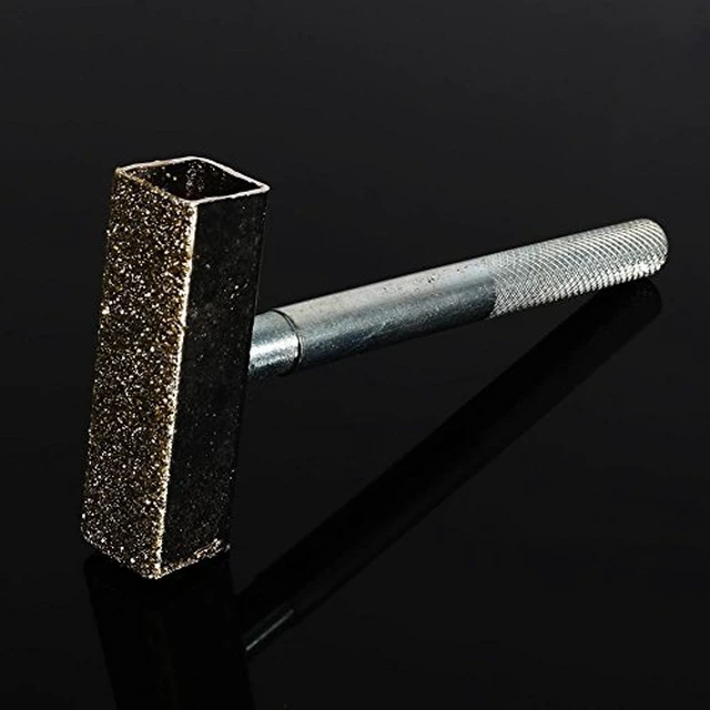 Alt view image 6 of 7 - Acogedor Diamond Grinding Wheel DresserDiamond Stone Dresser Tool with Flat Diamond Coated for Truing Grinding & Deburring Wheels