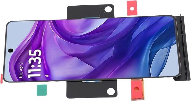 Main image of Gugxiom for Moto Razr 2024 50 50 Ultra Screen Replacement Flip Front for XT2451 3 LED Display Touch Screen Digitizer Assembly Replacement with Fingerprint