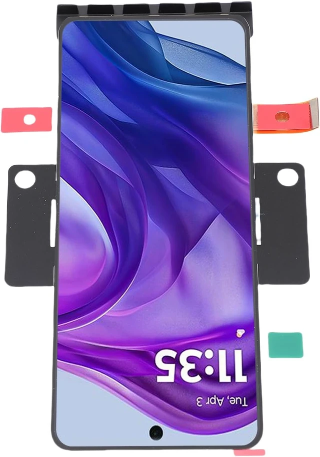 Alt view image 7 of 7 - Gugxiom for Moto Razr 2024 50 50 Ultra Screen Replacement Flip Front for XT2451 3 LED Display Touch Screen Digitizer Assembly Replacement with Fingerprint