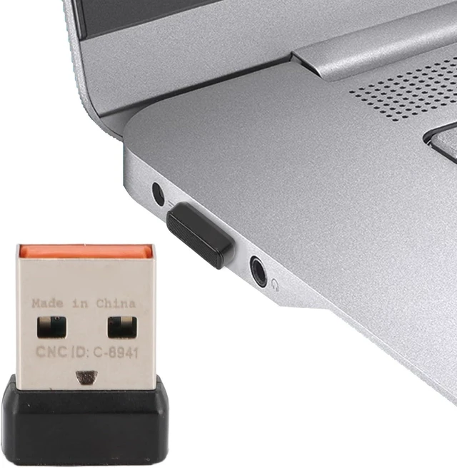 Alt view image 2 of 7 - Gugxiom C U0007 2.4GHz USB Receiver Replacement for M505 M905, K340 K350