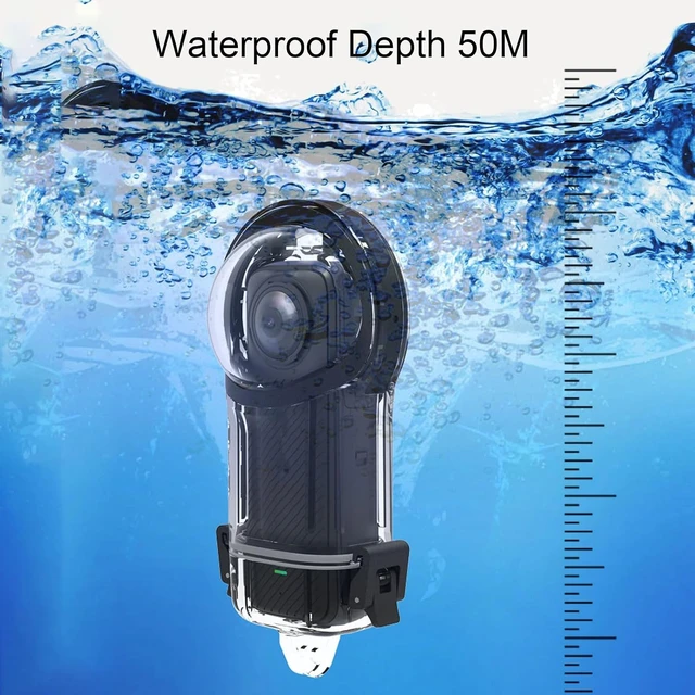 Alt view image 5 of 7 - 164ft Invisible Dive Case for X4, IPX8 Housing Case, Underwater Protective Shell, with Bracket Accessories