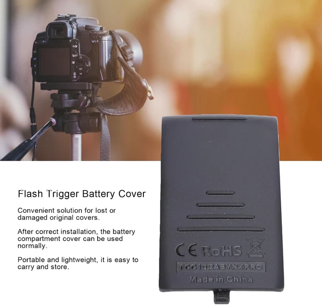 Alt view image 2 of 7 - Gugxiom Battery Cover Replacement for XPro XPro N C S Flash Trigger