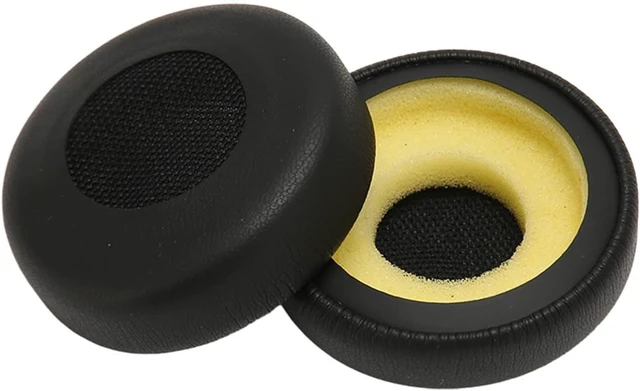Alt view image 6 of 7 - Replacement Earpads for Evolve 20/20se/30/30II/40/65/65+ Headphones, Ear Pads Cushions Cover with Protein Leather, Replacement Ear Cushions