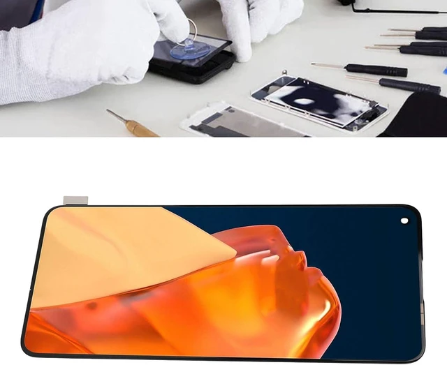 Alt view image 3 of 7 - Screen Replacement for 9 5G, 6.55 OLED Touch Screen Digitizer Assembly Repair Kit for 9 LE2113 LE2111 LE2110 LE2117 LE2115