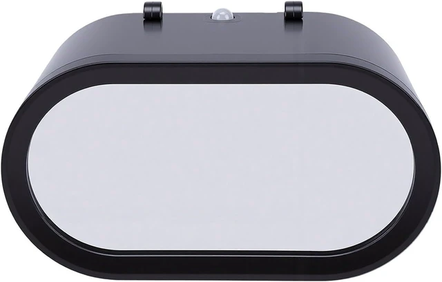 Alt view image 5 of 7 - Gugxiom RGB Mirror Car Key Holder, LED Wall Rack with USB Charging