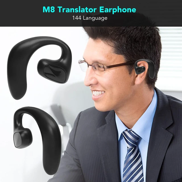 Alt view image 2 of 7 - Language Translator Earbuds, 150 Languages TWS Online Offline Translation Earbuds Device, for Travel Business Learning