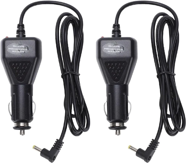 Main image of Gugxiom 2Pcs DC12 to 24V Car Power Cable for Handheld Radios, DC Charging Cord Compatible with FT5DR, FT3DR, VX6R, FT70DR, FT270R, VX7R and More