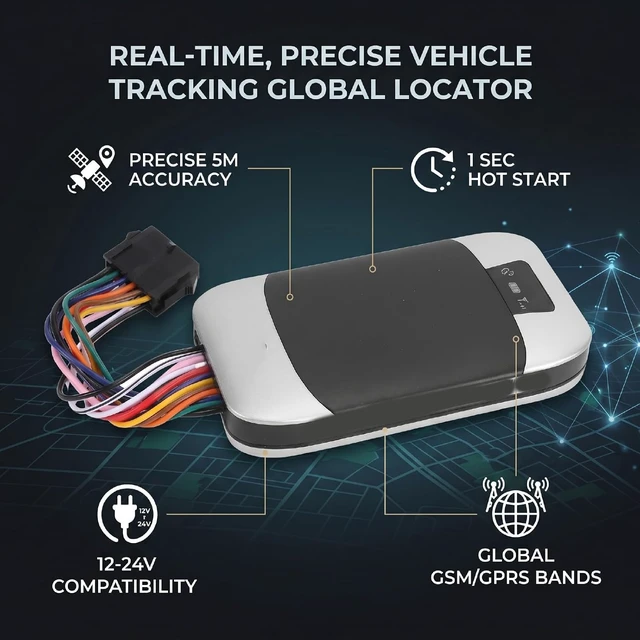 Alt view image 2 of 7 - Gugxiom GPS Tracker Locator, Car Locator Device Anti Theft, Real Time Tracking GPRS GSM Tracker for Motorbike Car Bike (8.9 X 5.3 X 1.6cm)