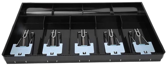 Alt view image 7 of 7 - Acogedor Cash Register Drawer Insert Tray 16 inch with Bill Clip