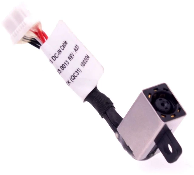 Main image of Deal4GO DC Power Jack Cable Harness Charging Socket for Dell Inspiron 15 5568 7569 7579 5578 7573 7570 13-5368 5378 7368 7378 Latitude 3390 0JDX1R PF8JG 450.07R03.0013