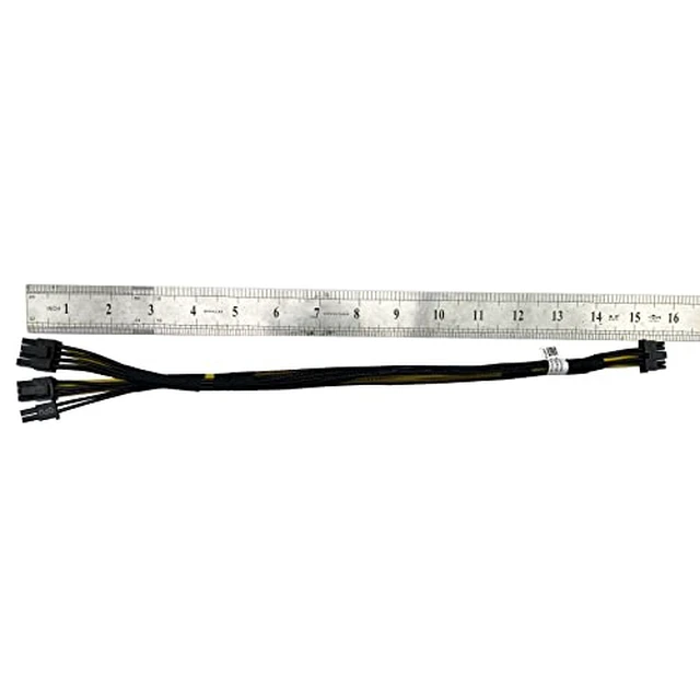 Alt view image 7 of 7 - BestParts New 12Pin to 8+8 Pin GPU Power Cable Compatible with Dell PowerEdge R750 R750XS R7525 Server 16inches DPHJ8