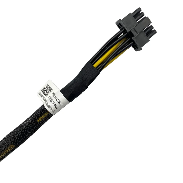 Alt view image 5 of 7 - BestParts New 12Pin to 8+8 Pin GPU Power Cable Compatible with Dell PowerEdge R750 R750XS R7525 Server 16inches DPHJ8