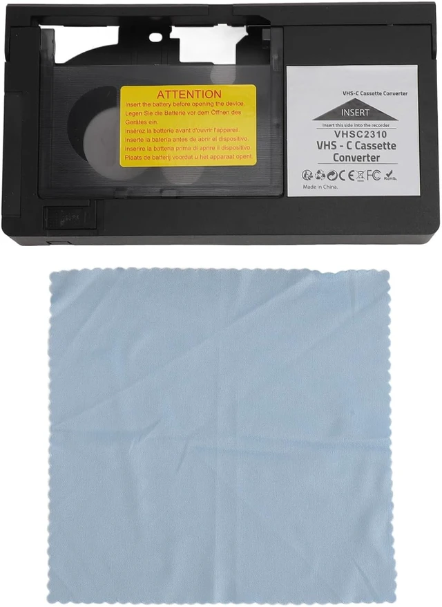 Alt view image 5 of 7 - Gugxiom VHS C Cassette Adapter for VHS C SVHS Camcorders