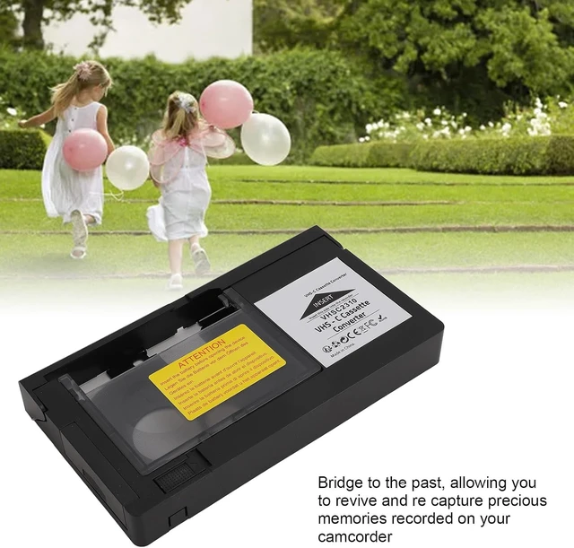Alt view image 3 of 7 - Gugxiom VHS C Cassette Adapter for VHS C SVHS Camcorders