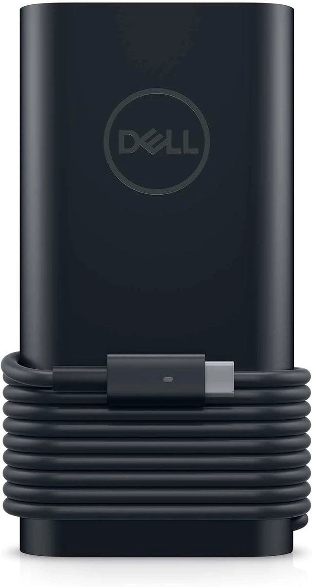 Alt view image 4 of 5 - Dell Slim USB-C 45-Watt Laptop Charger, Type-C Power Adapter, AC Adapter 1 Meter Cord, OEM Components - Black