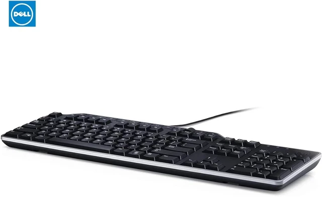 Alt view image 3 of 6 - Dell KB522 Business Keyboard Multimedia 104 Keys Full Sized Keyboard with 2 Port USB Hub US English Layout Compatible MPNs NV3WH, 0FRXW, 1RW52, X20M8, 7VHY1, 75RW8