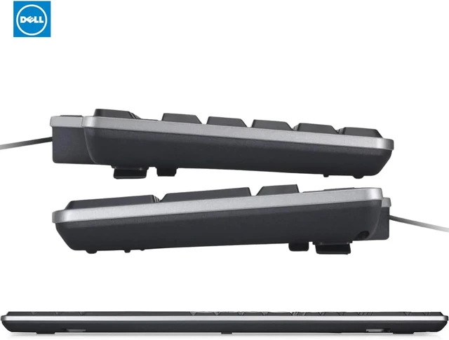 Alt view image 4 of 6 - Dell KB522 Business Keyboard Multimedia 104 Keys Full Sized Keyboard with 2 Port USB Hub US English Layout Compatible MPNs NV3WH, 0FRXW, 1RW52, X20M8, 7VHY1, 75RW8
