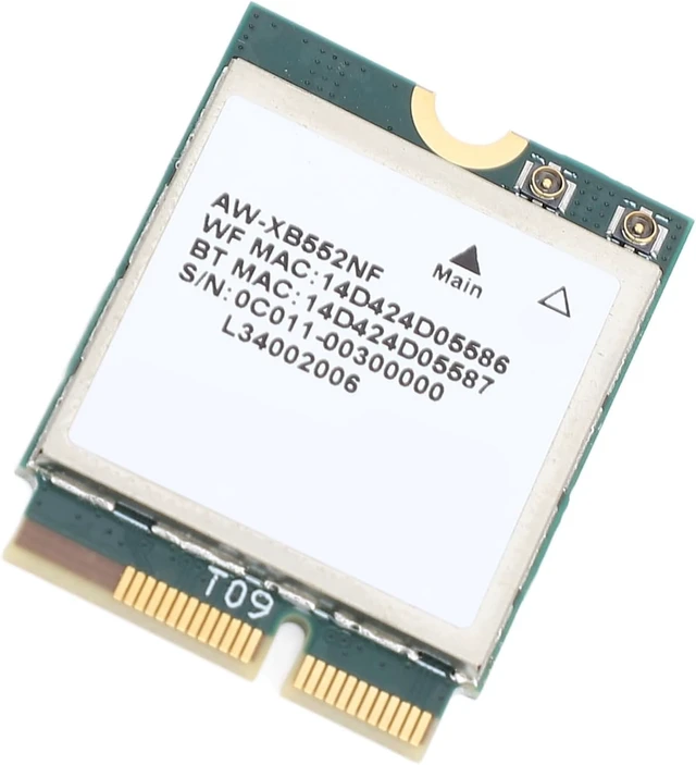 Alt view image 7 of 7 - Gugxiom MT7902 Wi-Fi 6E Network Card with Bluetooth 5.2, for 10/11, Linux