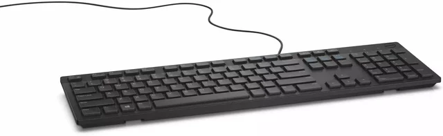 Alt view image 3 of 7 - Dell Wired Keyboard KB216, Multimedia, Black