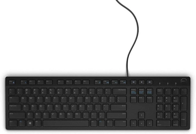 Alt view image 2 of 7 - Dell Wired Keyboard KB216, Multimedia, Black