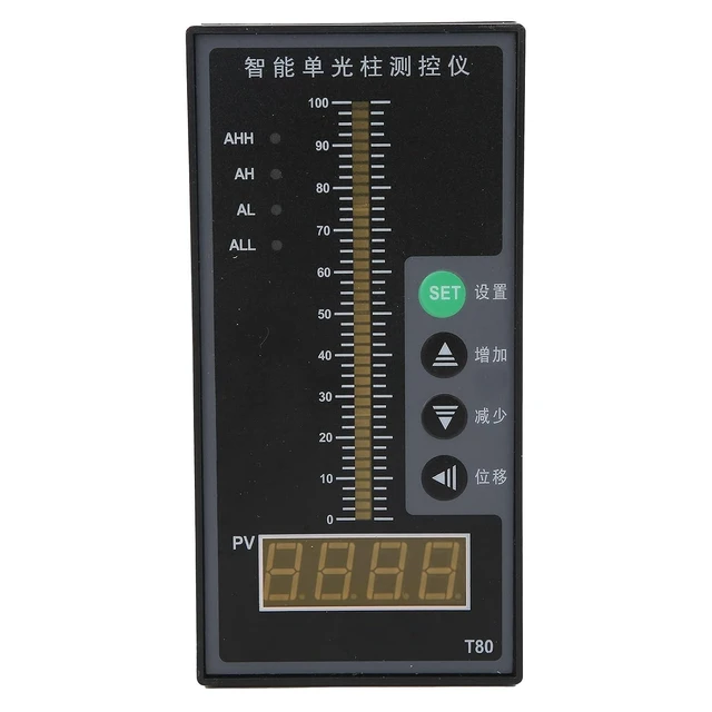 Alt view image 2 of 7 - 4-20mA Pressure Sensor, Level Meter Sensor Water Depth Level Display Meter, 4-20MA Liquid Level Transmitter Sensor Controller