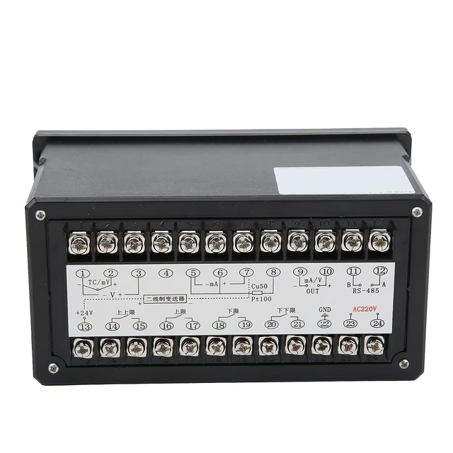 Alt view image 7 of 7 - 4-20mA Pressure Sensor, Level Meter Sensor Water Depth Level Display Meter, 4-20MA Liquid Level Transmitter Sensor Controller