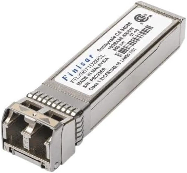 Alt view image 2 of 4 - IMSOURCING Finisar Network FTLX8574D3BCL SFP+ Transceiver 10GBase-SR/SW 400m Brown Box Electronic Consumer Electronics