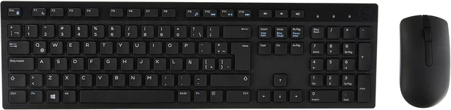 Main image of Dell KM636 Full Size Wireless Keyboard & Mouse Combo (Latin Layout)