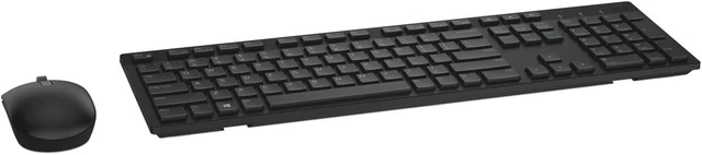 Alt view image 3 of 5 - Dell KM636 Full Size Wireless Keyboard & Mouse Combo (Latin Layout)