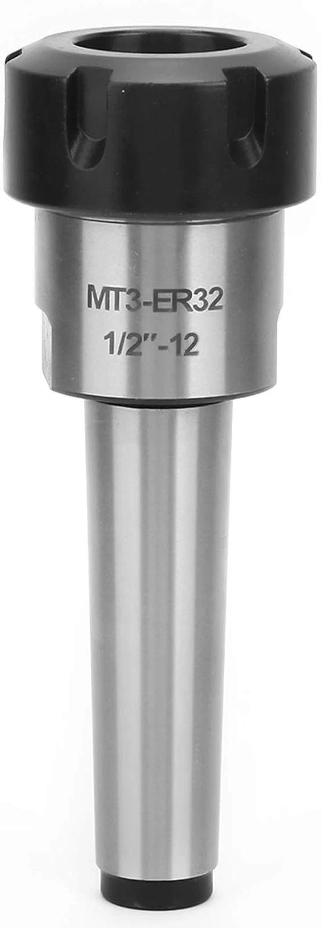 Alt view image 6 of 6 - MT3 ER-32 Collet Set, MT3 Milling Cutter Shank Tool + 11Pcs ER32 Collets Chuck + Spanner, for Milling Machines