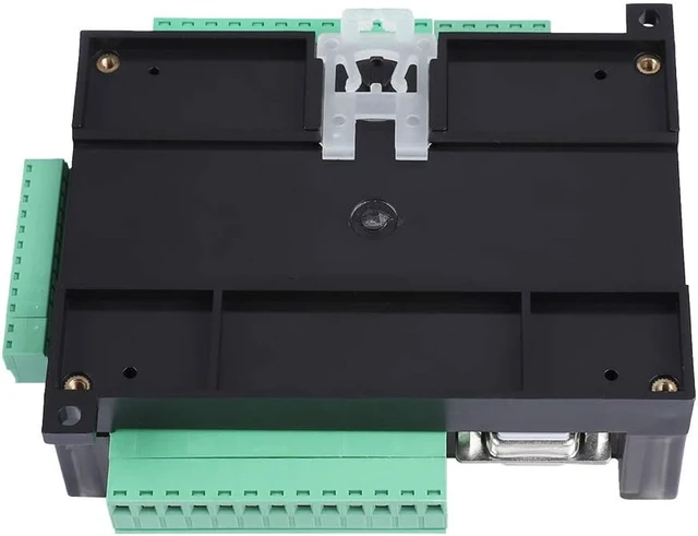 Alt view image 5 of 7 - FX3U-24MR PLC Controller, DC 24V Industrial Control Board with Cable, PLC Programmable Logic Controller Relay, PLC Controller Kit.