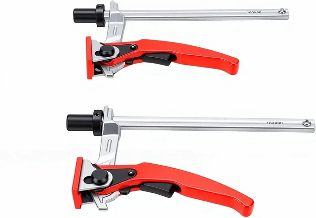 Alt view image 7 of 7 - Gugxiom 2PCS Bench Dog Clamp 5/8 Inch Hole, Carbon Steel