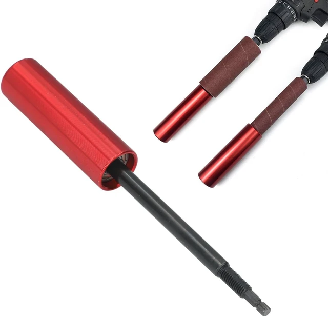 Alt view image 2 of 7 - Gugxiom Spindle Sander Adapter 3/8in Mandrel, Aluminum Alloy