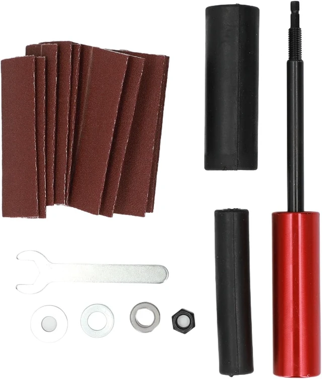 Alt view image 7 of 7 - Gugxiom Spindle Sander Adapter 3/8in Mandrel, Aluminum Alloy