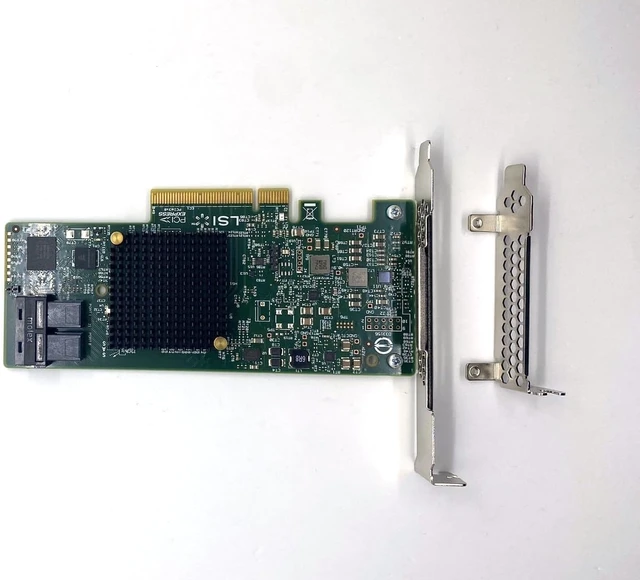 Alt view image 3 of 7 - LSI SAS 9300-8i 8-Port 12Gb/s HBA Card IT Mode StorageTekPro Flashed for ZFS FreeNAS unRAID