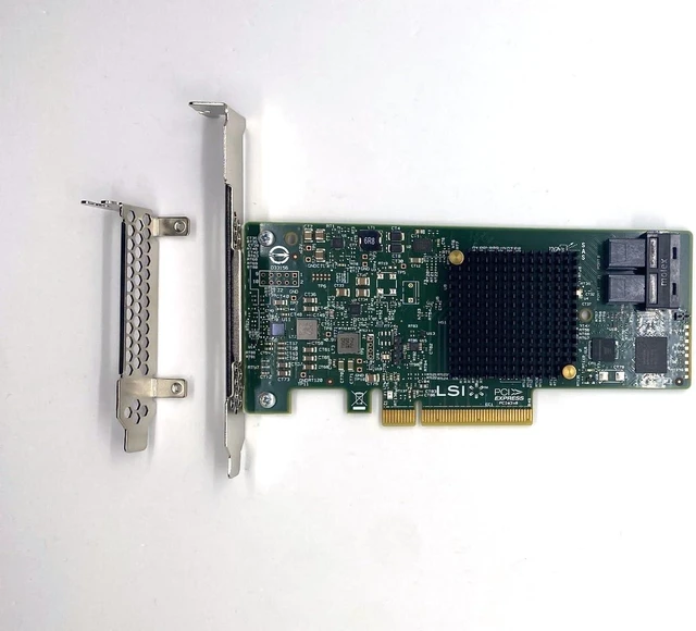 Alt view image 5 of 7 - LSI SAS 9300-8i 8-Port 12Gb/s HBA Card IT Mode StorageTekPro Flashed for ZFS FreeNAS unRAID