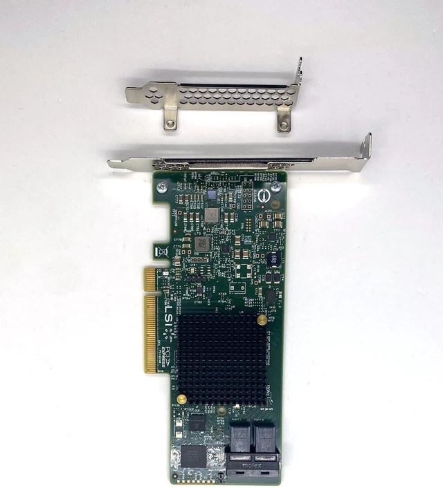 Alt view image 6 of 7 - LSI SAS 9300-8i 8-Port 12Gb/s HBA Card IT Mode StorageTekPro Flashed for ZFS FreeNAS unRAID