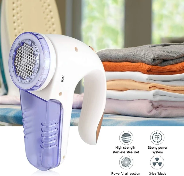 Alt view image 3 of 7 - Electric Fabric Shaver Fuzz Remover, Clothes Lint Remover, Sweater Shaver, Fuzz Shaver, for Clothes, Couch, Blanket, Socks, Pants, Furniture
