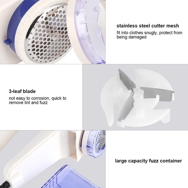 Alt view image 5 of 7 - Electric Fabric Shaver Fuzz Remover, Clothes Lint Remover, Sweater Shaver, Fuzz Shaver, for Clothes, Couch, Blanket, Socks, Pants, Furniture