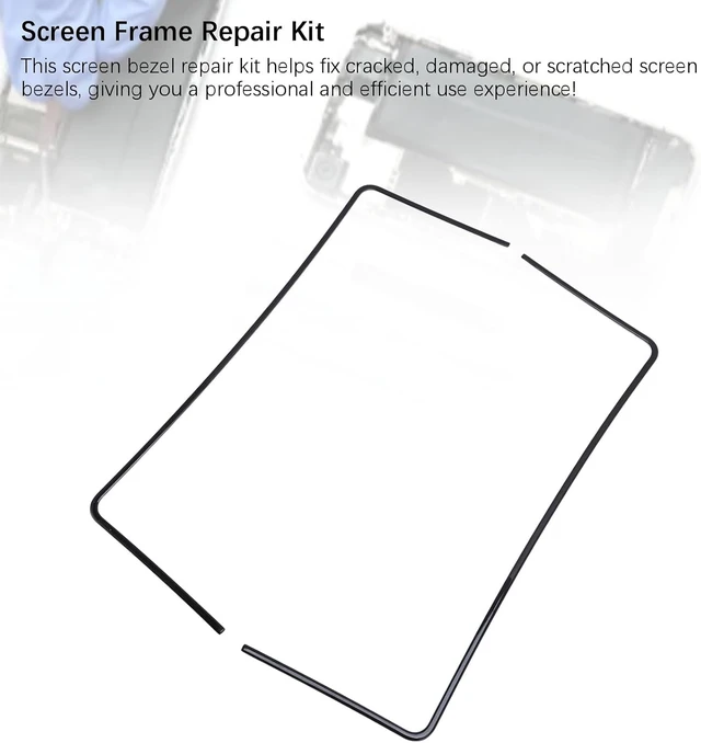 Alt view image 3 of 7 - for Z Fold 3 Screen Frame Front Frame, Screen Middle Frame Bezel Replacement LCD Display Panel Frame for Z Fold 3 5G F926 Accessories