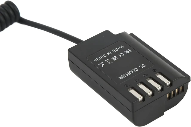 Alt view image 4 of 7 - Dummy Battery,DC Coupler Type C to DMW BLK22 Dummy Battery Adapter,for S5 DCS5 DCS5K GH5M2 GH6 Digital Camera
